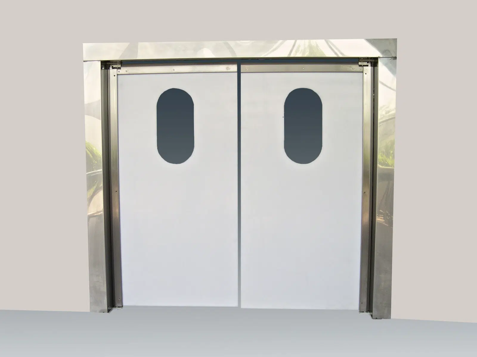 polyethylene door